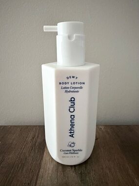 NEW Athena Club Dewy Body Lotion in Coconut Sparkle Full Size 12oz